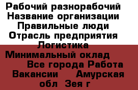 Рабочий-разнорабочий › Название организации ­ Правильные люди › Отрасль предприятия ­ Логистика › Минимальный оклад ­ 30 000 - Все города Работа » Вакансии   . Амурская обл.,Зея г.